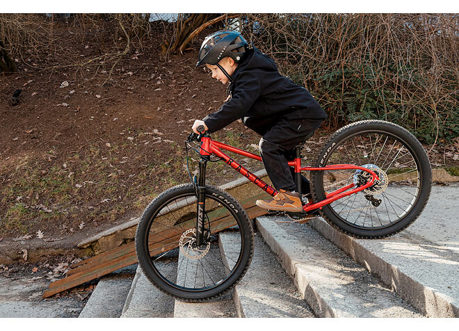 Dětské horské kolo Rascal Wild 27 červené