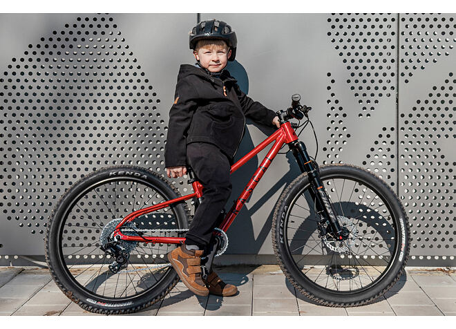 Dětské horské kolo Rascal Wild 27 červené